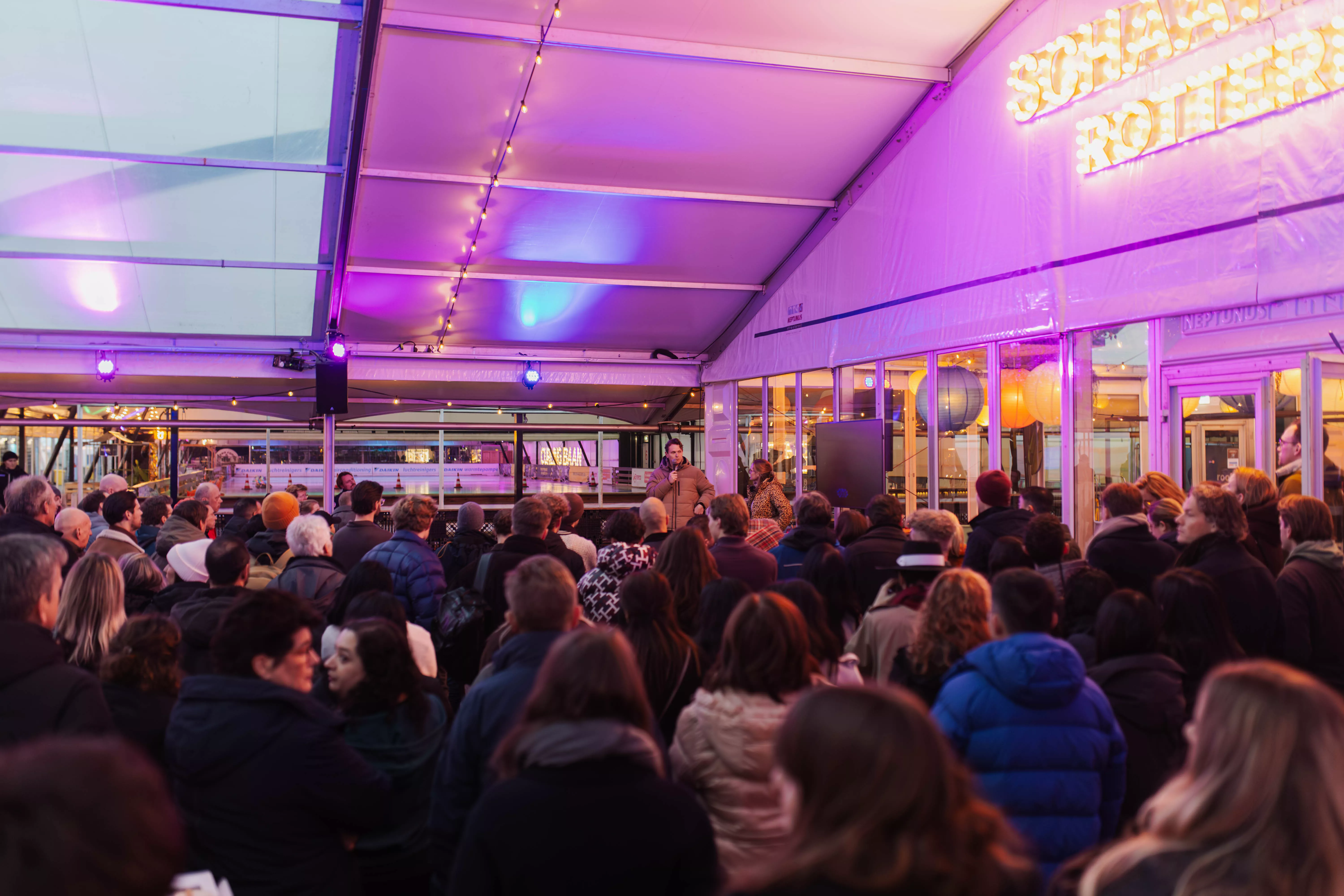 Schaatsbaan Rotterdam Eneco Event Nov25 8